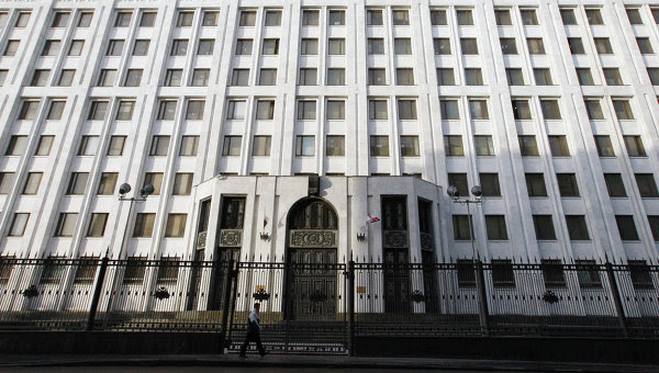 Здание Министерства обороны Российской Федерации. Архивное фото