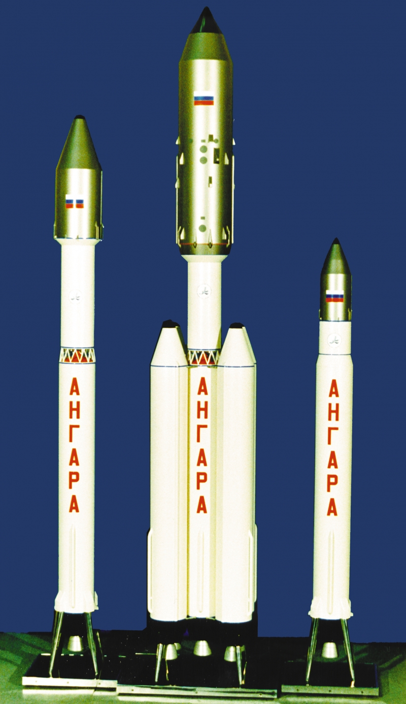 В 1998 году Центр Хруничева сформулировал концепцию модульного построения семейства ракет «Ангара». Из архива журнала «Новости космонавтики»
