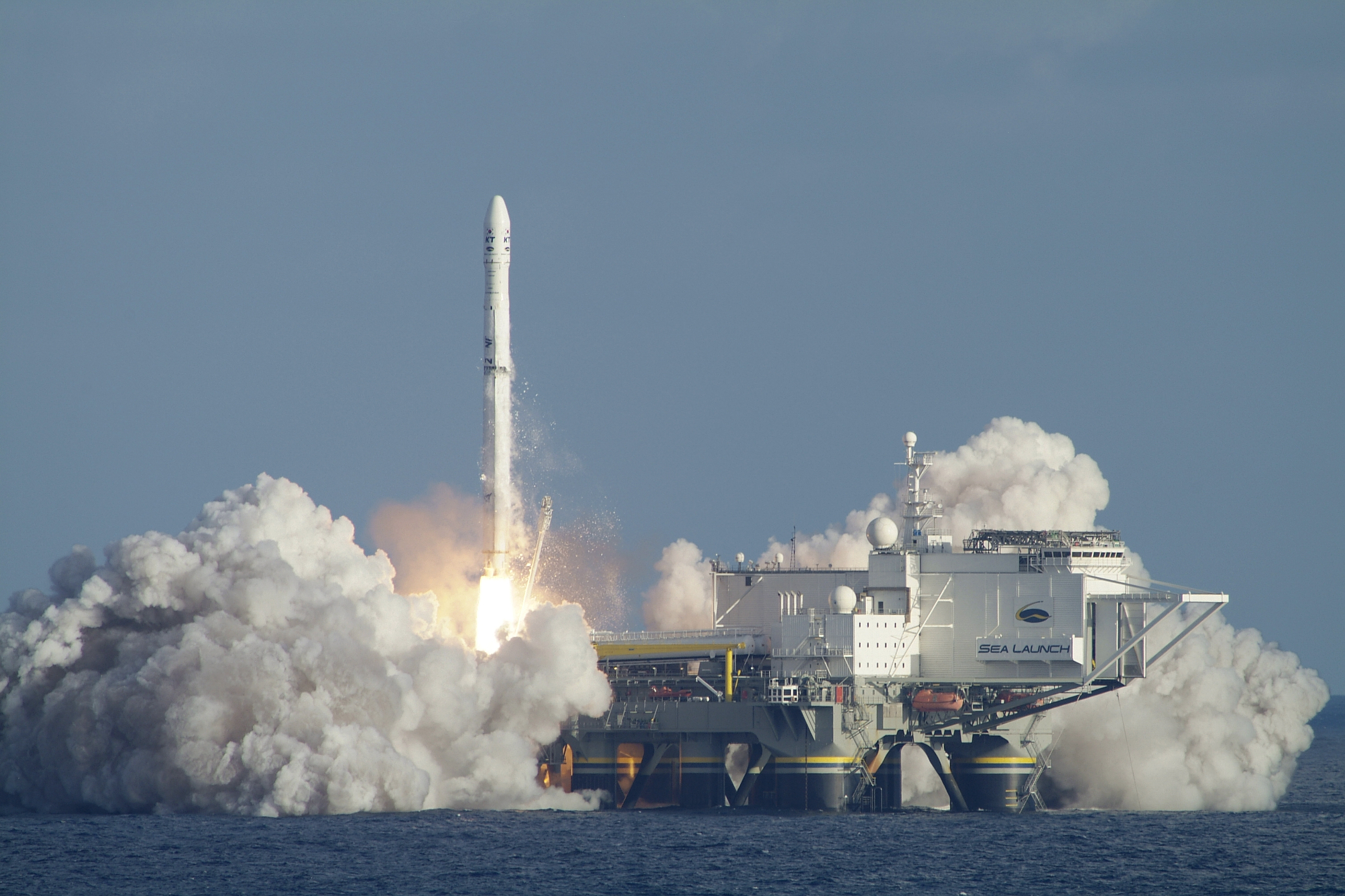 В Роскосмосе подтвердили реализацию проекта «Морской старт» 
